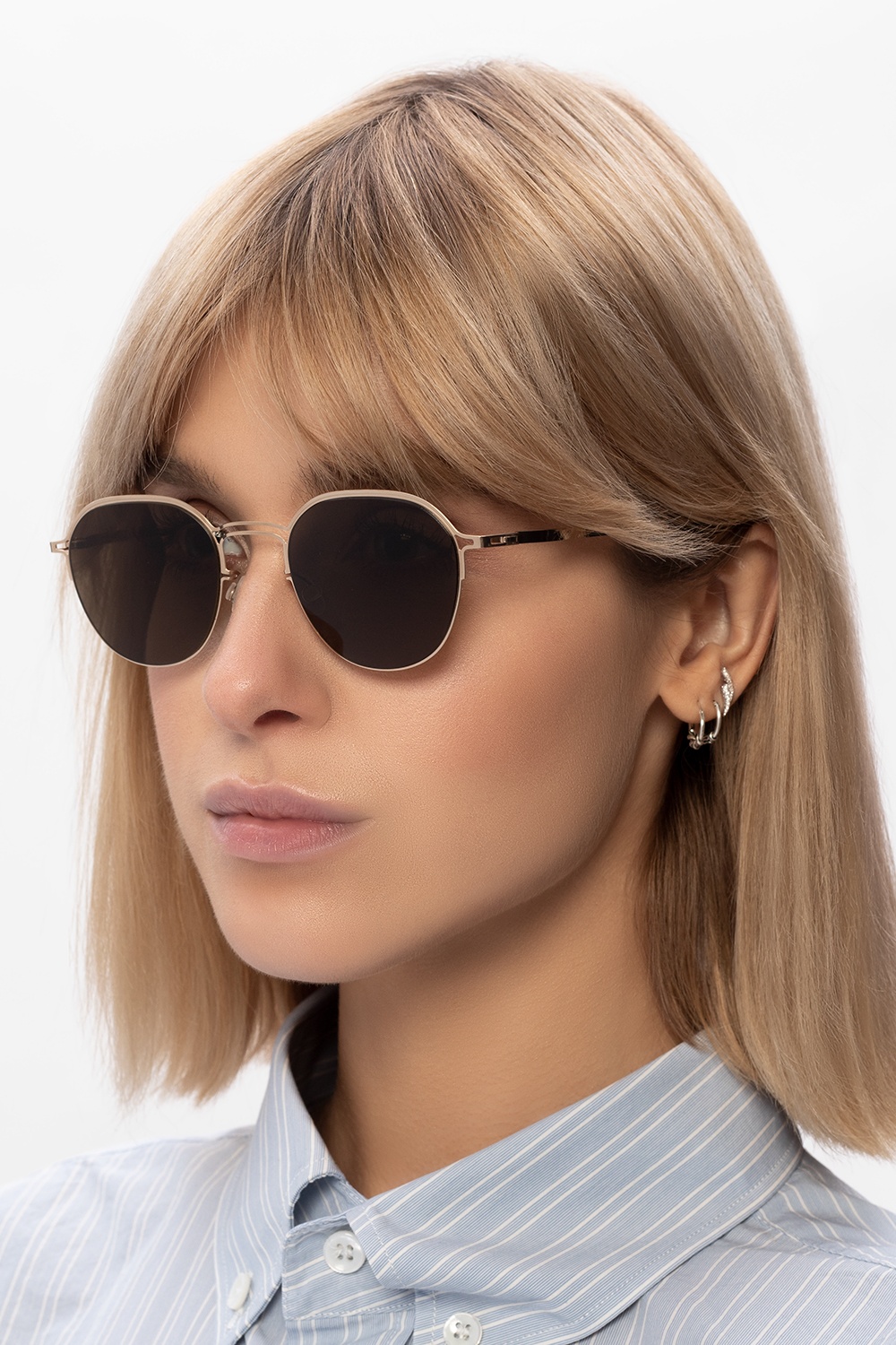 Gold 'MMCRAFT016' sunglasses Mykita - Vitkac France